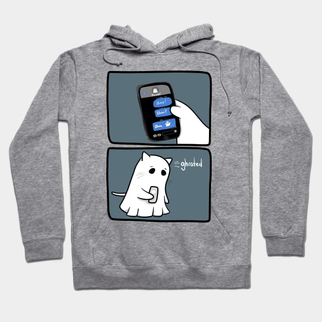 Ghosted Hoodie by KilkennyCat Art